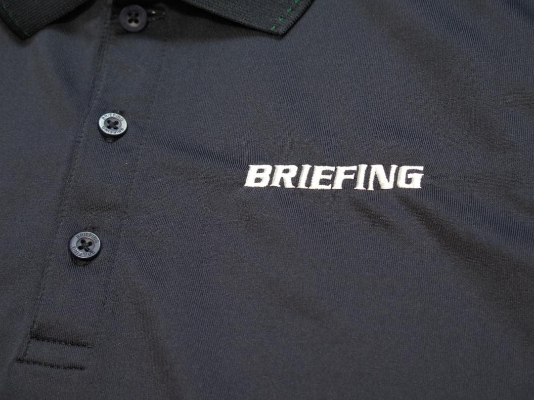 ⓂBRIEFING GOLF ブリーフィングゴルフ 背面ロゴ 半袖ポロシャツ