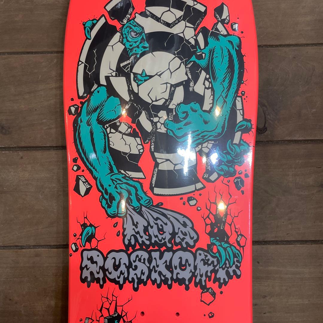 Rob Roskopp スケートボードデッキ オレンジ