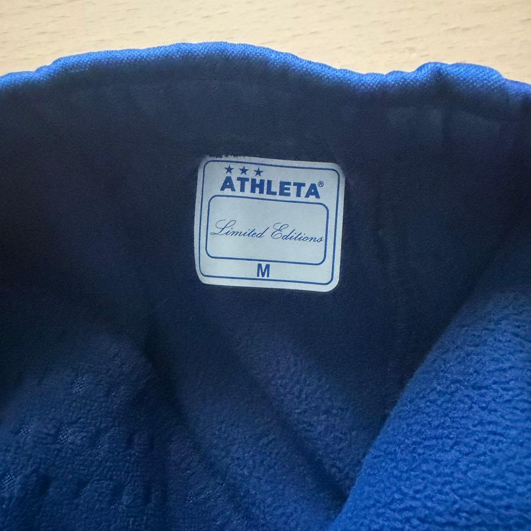 極美品 ATHLETA アスレタ ジャージ 上下セット カモフラ柄 ネイビー M