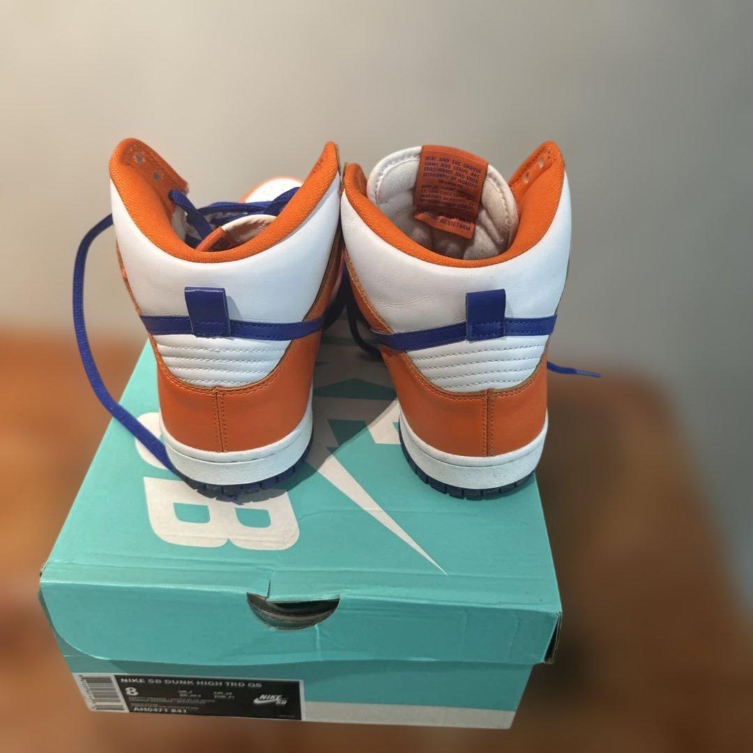 NIKE DUNK HIGH SB オレンジ/ホワイト 26.0cm