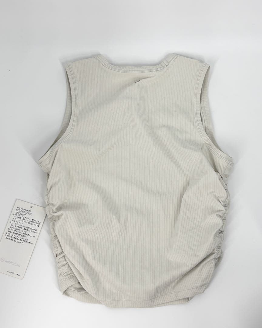 【lululemon】新品All It Takes リブNulu タンク