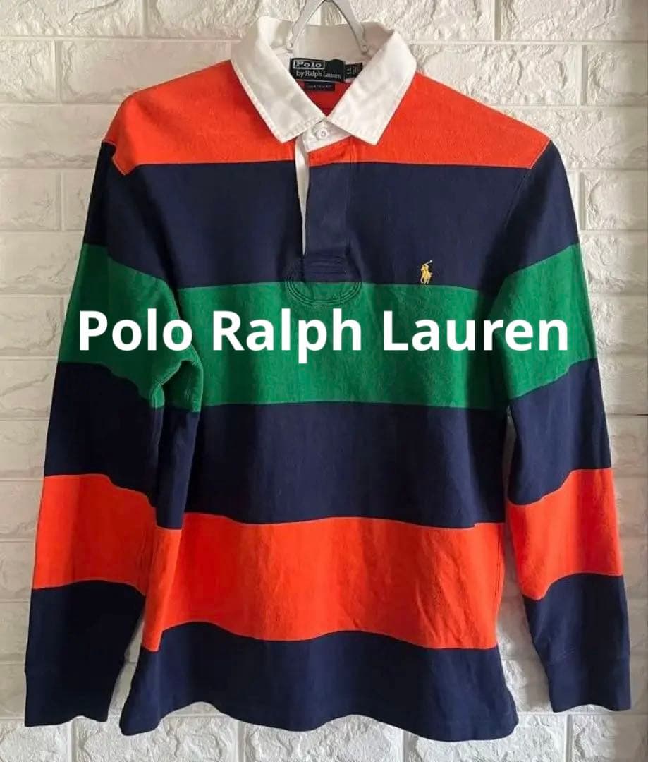 【古着】Polo by Ralph Lauren ラガーシャツXLサイズ