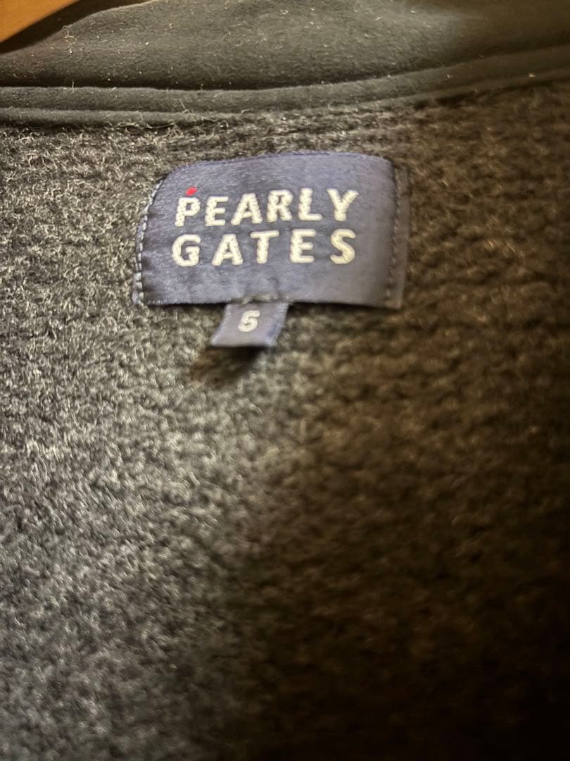 PEARLYGATE ダークグレー ニットジャケット