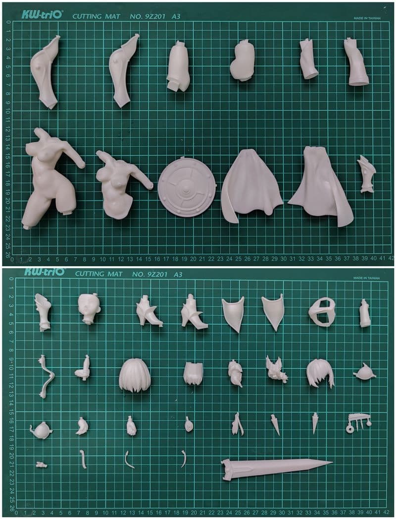Fate　グリパン　FGO　ガレージキット　未組立未塗装　1/7　美女