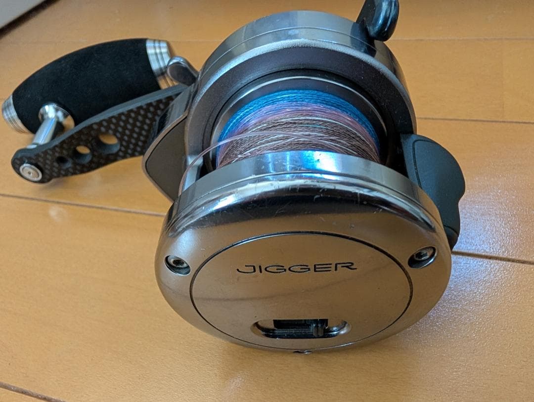 Shimano オシアジガー 1500P ゴメクサスカーボンハンドル交換品