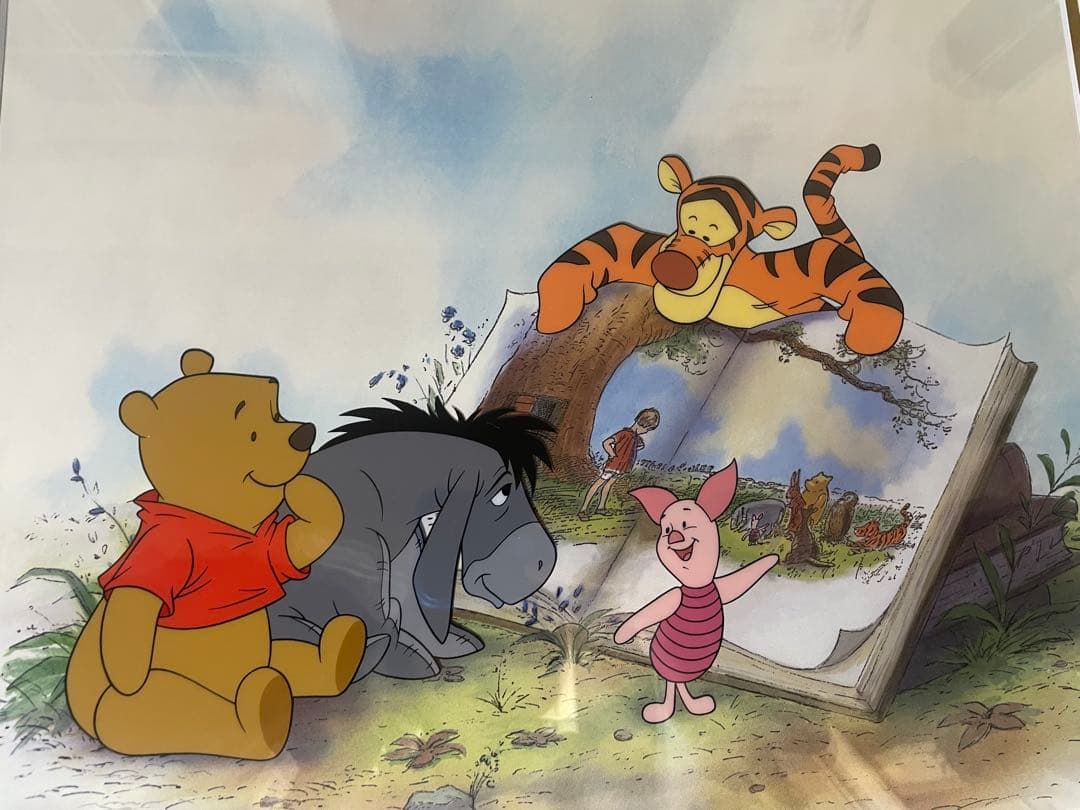 ディズニー くまのプーさん セル画 5000部限定
