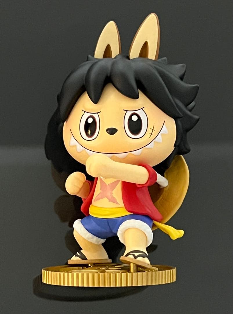 Labubu（ラブブ）×ワンピース フィギュア チョッパー ルフィ セット