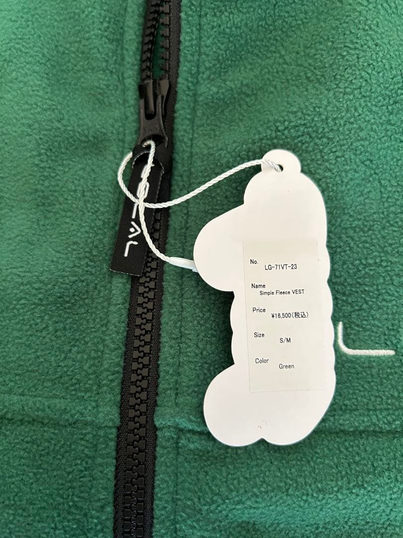 最終価格　新品　タグ付　ローカルゴルフ　LOCAL GOLF フリースベスト