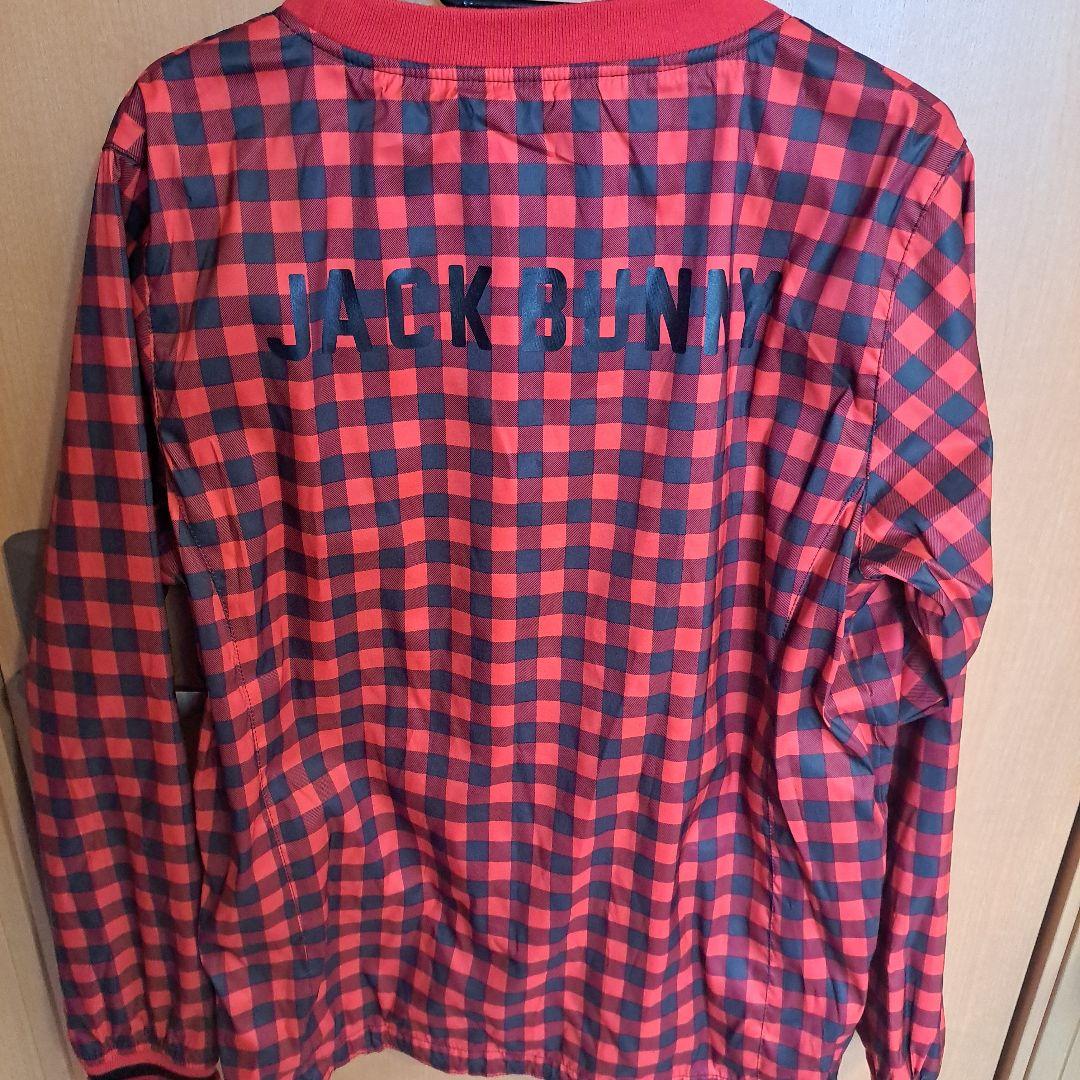 Jack Bunny!! レッド・ブラックチェックジャケット サイズ4