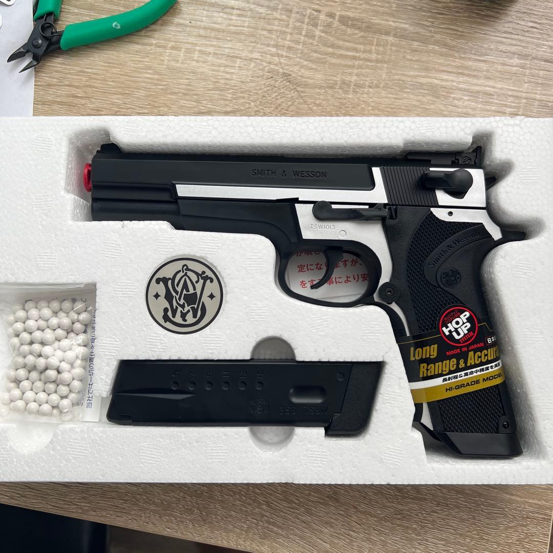 東京マルイ【エアコッキング】S＆W、Pc356.完全新品18禁、6㍉BB弾使用