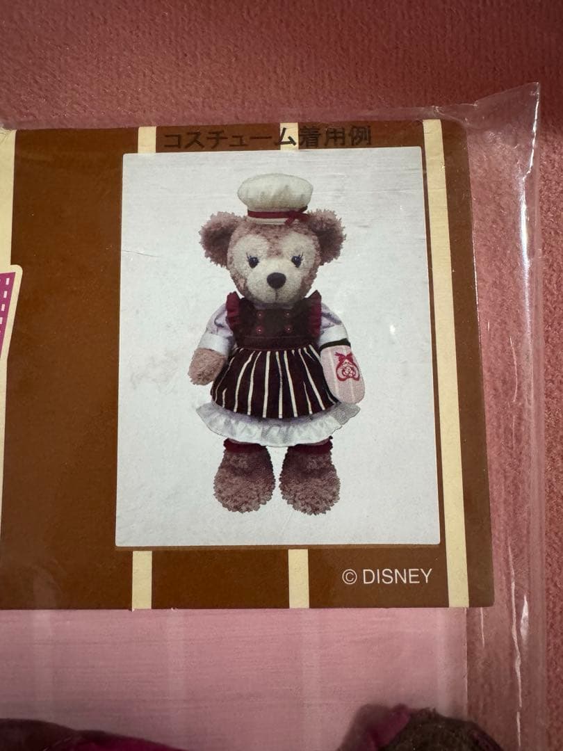 ダッフィー＆シェリーメイ ぬいぐるみ 洋服付き 着せ替えセット 美品 ディズニー