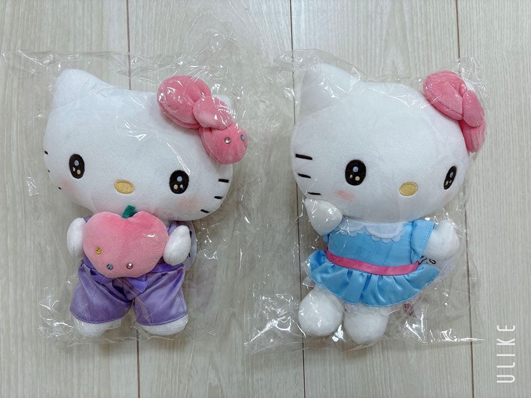 ハローキティ むにゅぐるみマスコット 3体セット