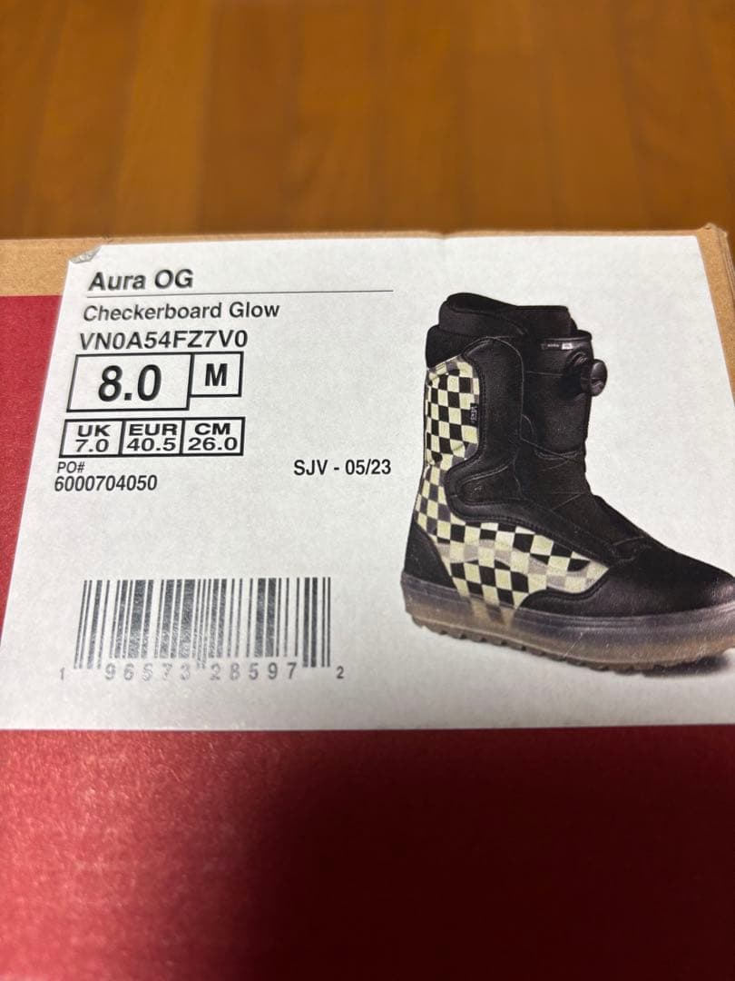 VANS バンズスノーボードブーツ　MENS AURA OG 26cm 超美品