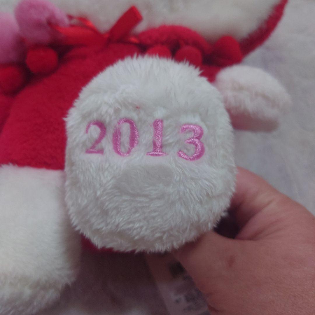 １日まで値下げハローキティ2013年クリスマスぬいぐるみＬ