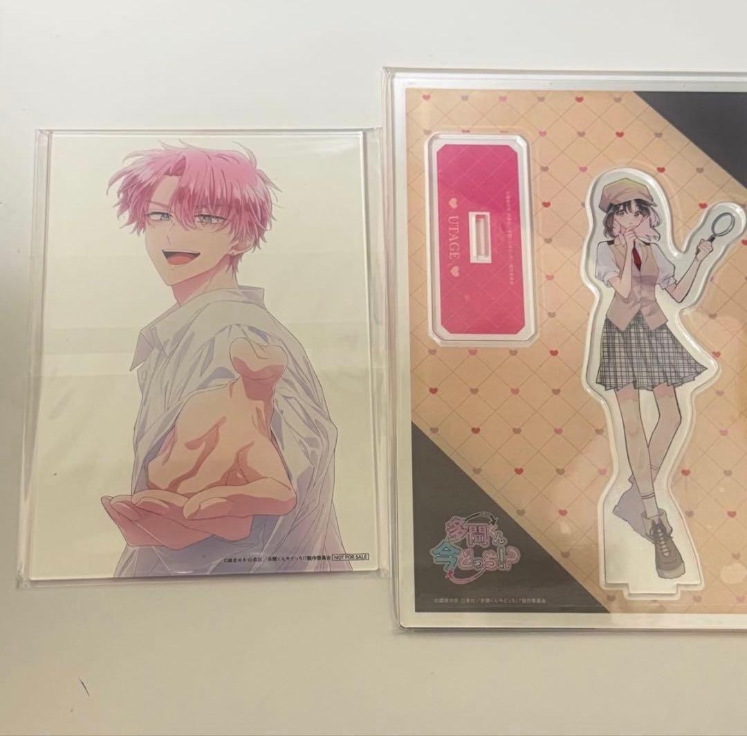 多聞くん今どっち！？ アクリルスタンド AnimeJapan アクリルカード