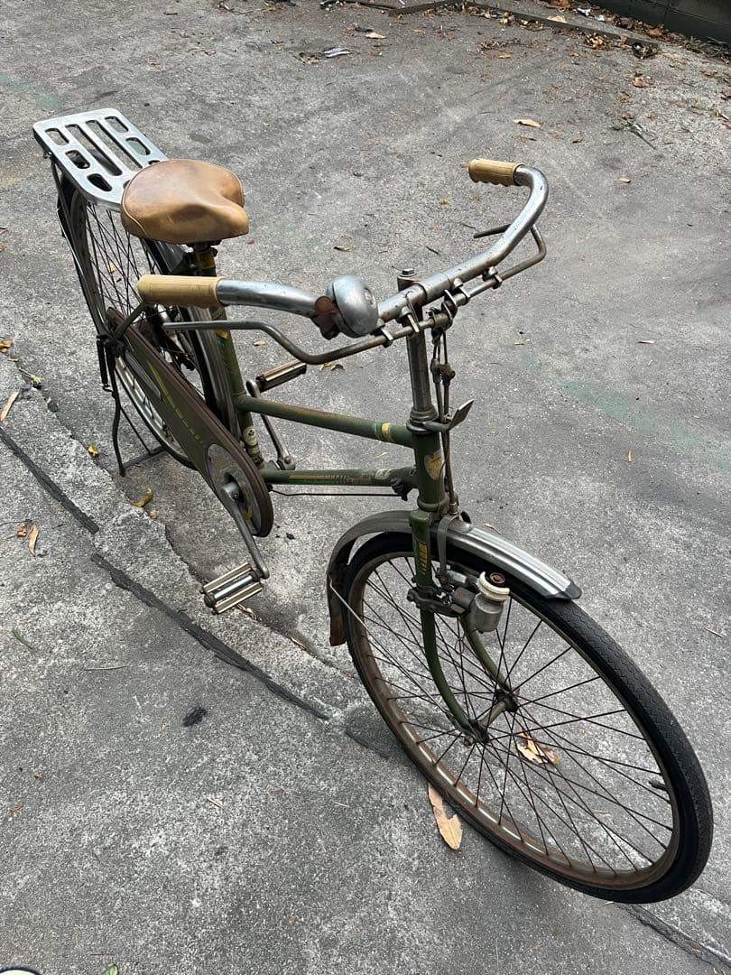 中古品　直接引き取り　ジャンク　昭和レトロ　千代鶴　自転車　千代鶴自転車
