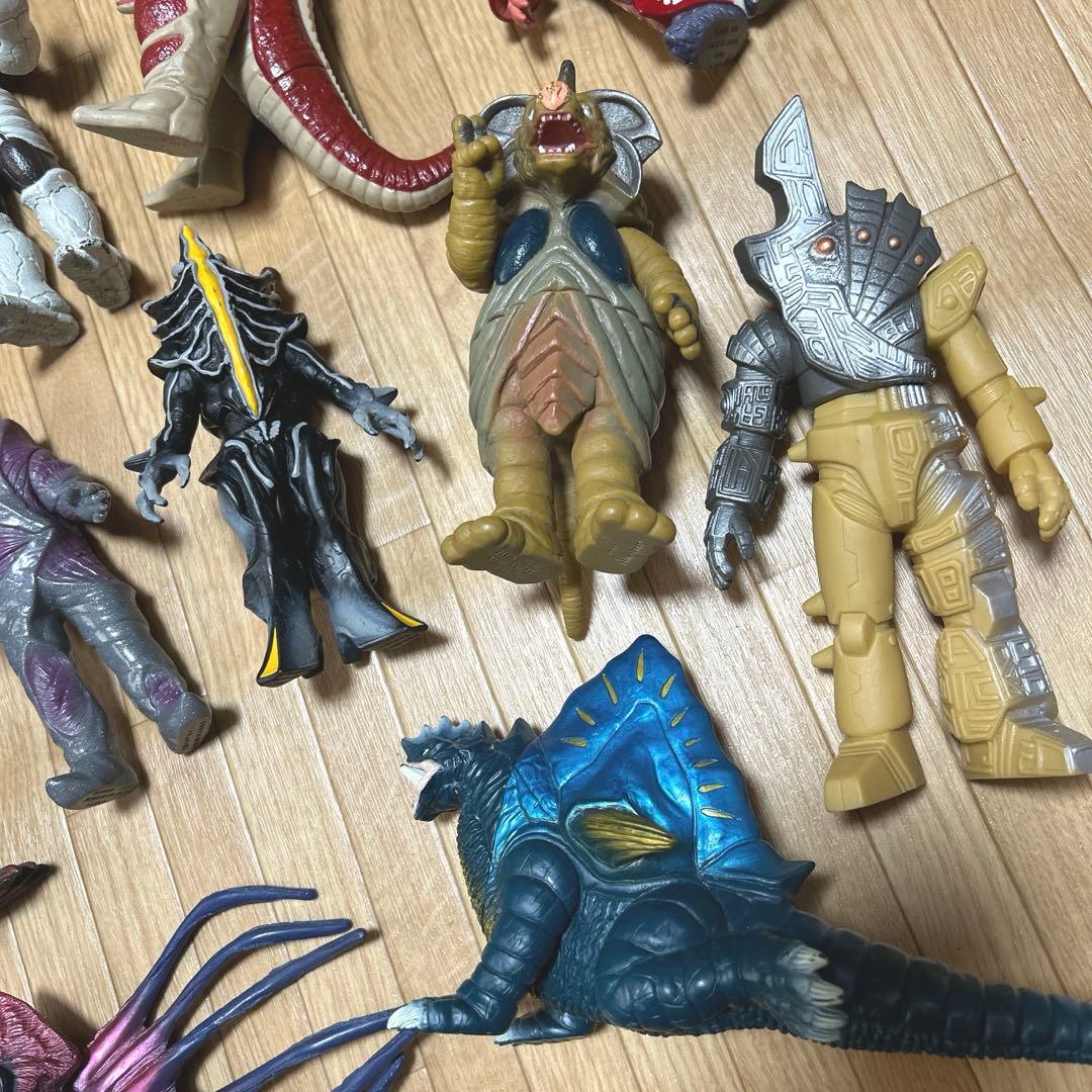 旧ウルトラ怪獣シリーズ　17体セット　TDG怪獣　大量まとめ