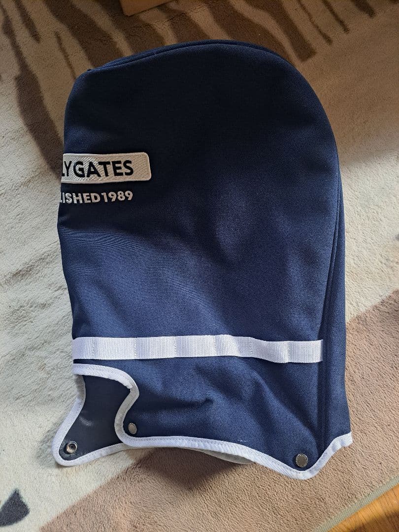 美品 PEARLY GATES ネイビーキャディバッグ ヘッドカバーセット