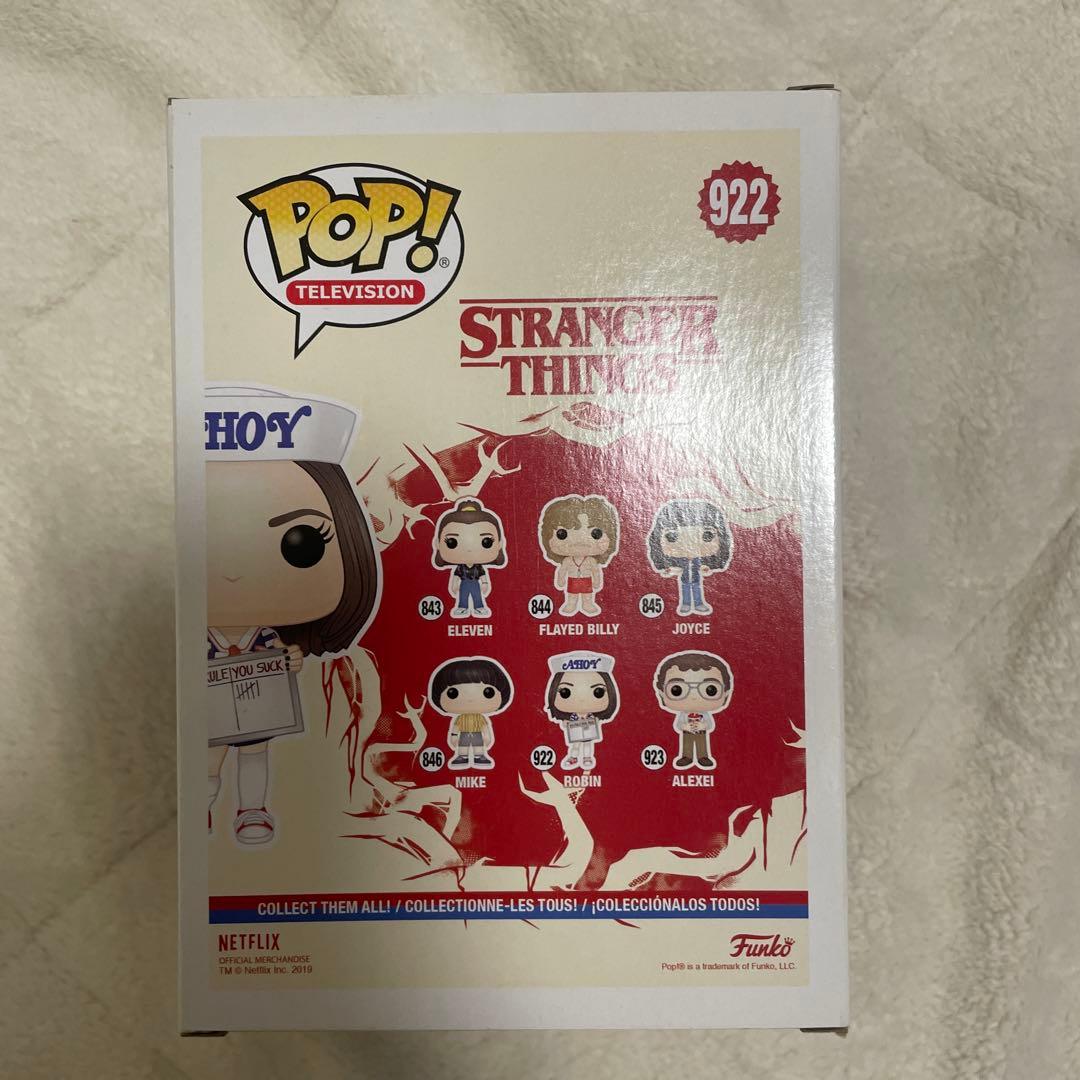 funko pop ストレンジャーシングス ロビン アホイ