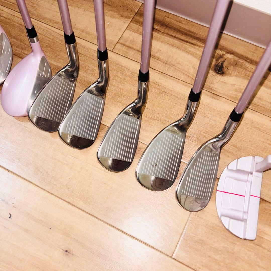 【豪華10本】Fitway レディース ゴルフセット Callaway バッグ