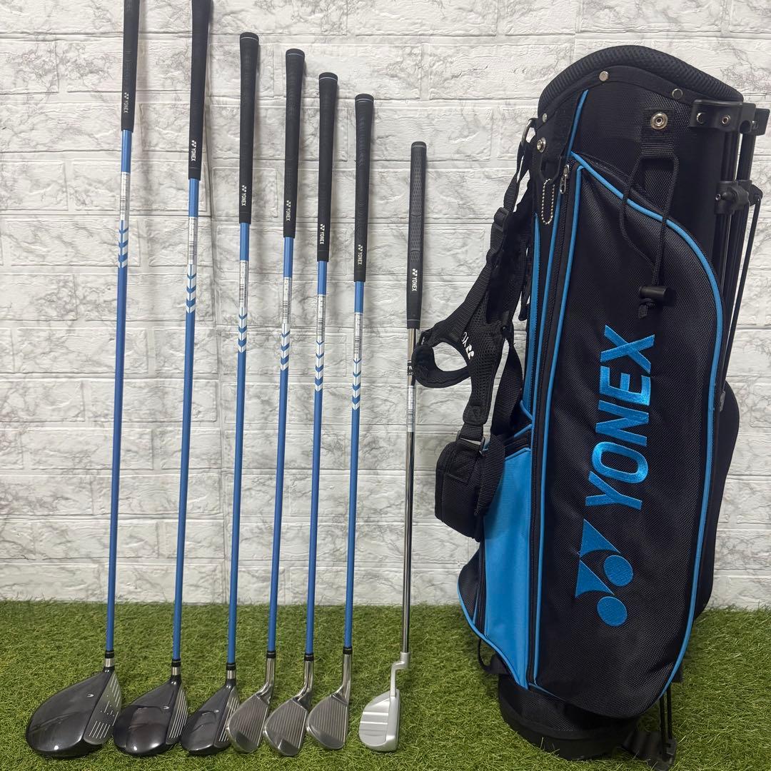 美品　YONEX ヨネックス ジュニアゴルフセット J135 7本セット　石川遼