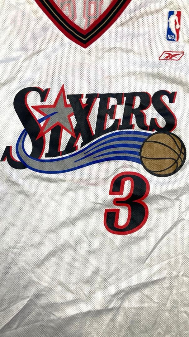 【アレン・アイバーソン】76ersリーボック レプリカNBA