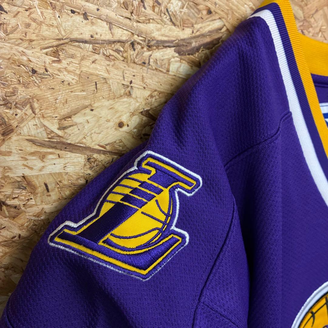 ★STARTER×L.A.LAKERS★ゲームシャツ★サイズM★古着★送料無料★