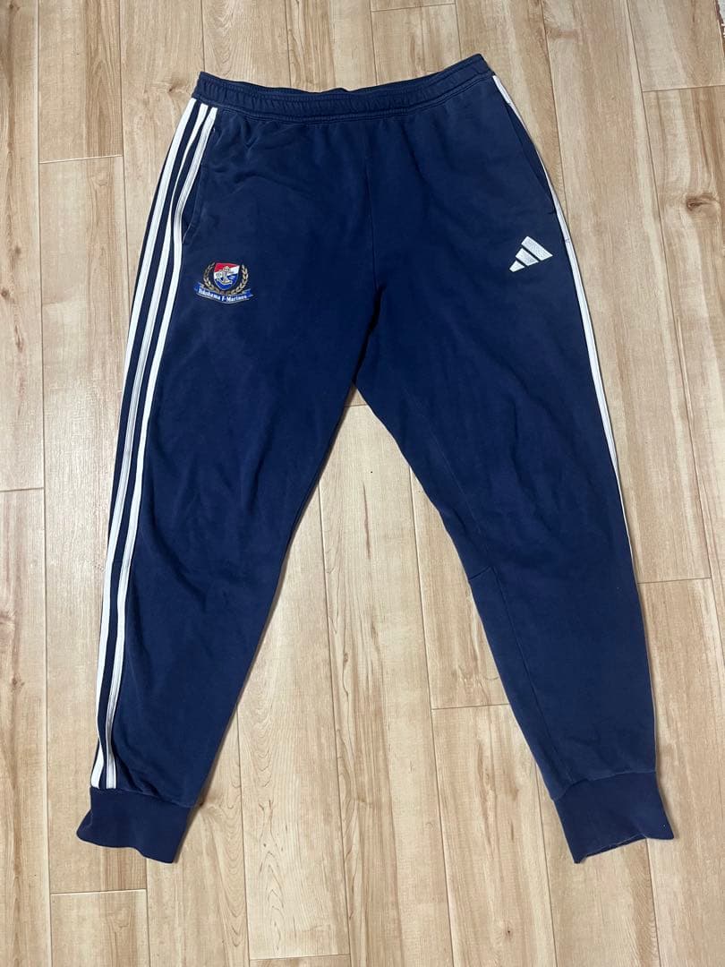 支給品　横浜F・マリノス adidas ジャージ 上下セット