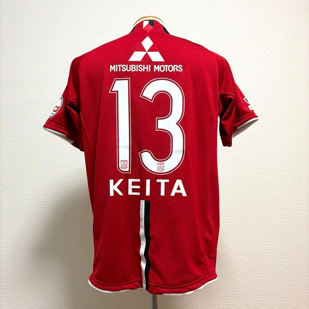 【NIKE】浦和レッズ 2010 ホーム ユニフォーム #13 鈴木啓太 (M)