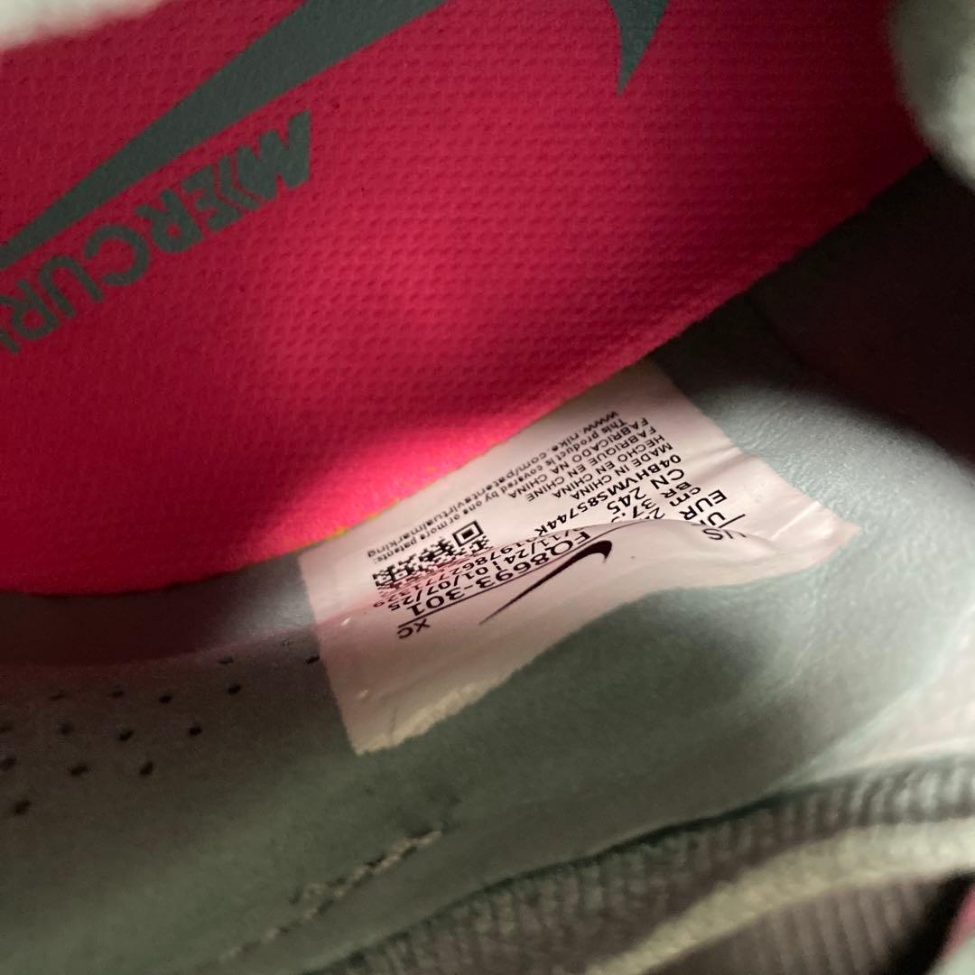Nike マーキュリアル　ヴェイパー16 エリート　ag グレー/ピンク