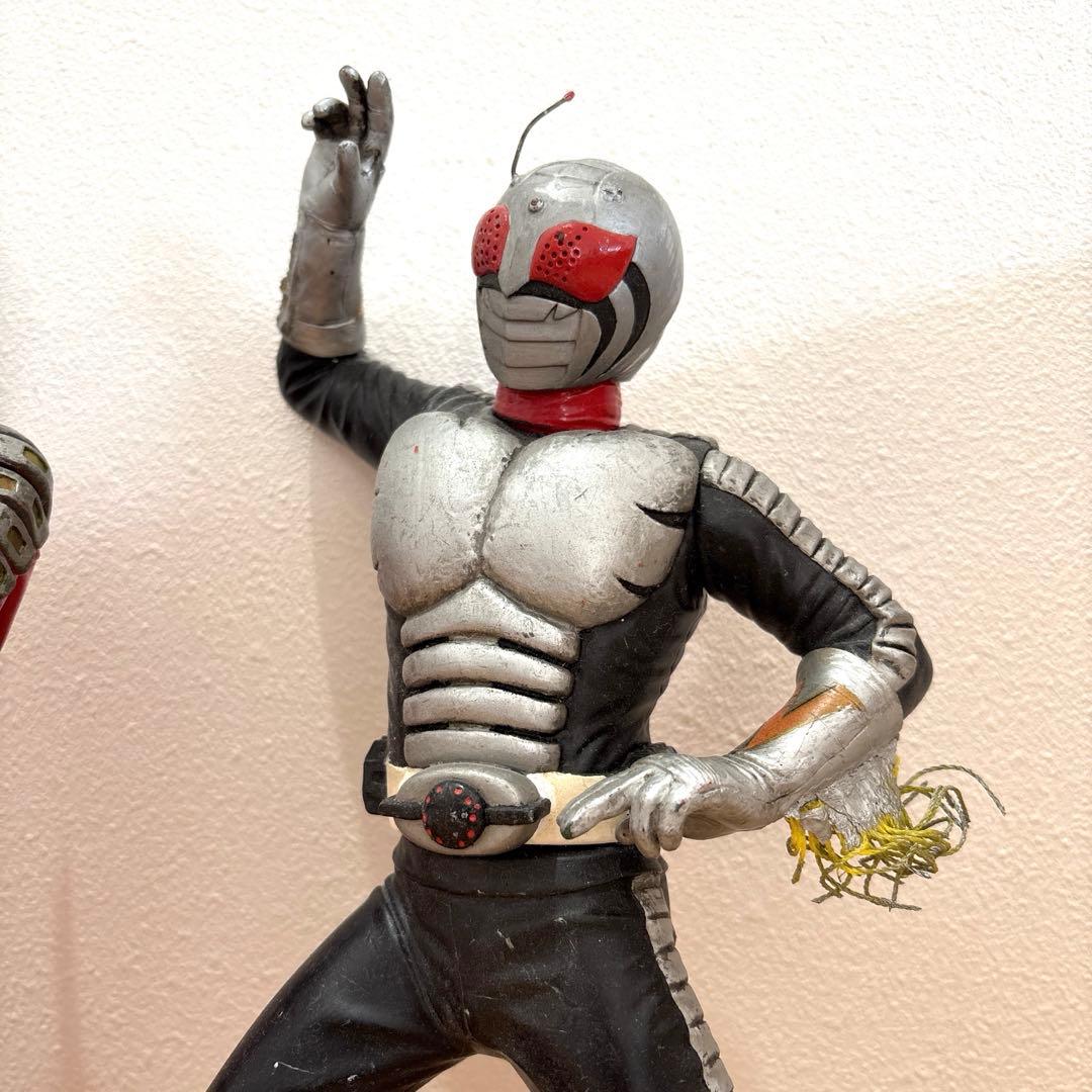 【完成品】昭和レトロ ウルトラマン フィギュア 仮面ライダー ハンドメイド
