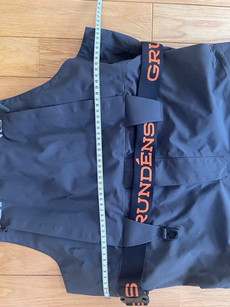 GRUNDÉNS Bibs フィッシングパンツ ダークグレー