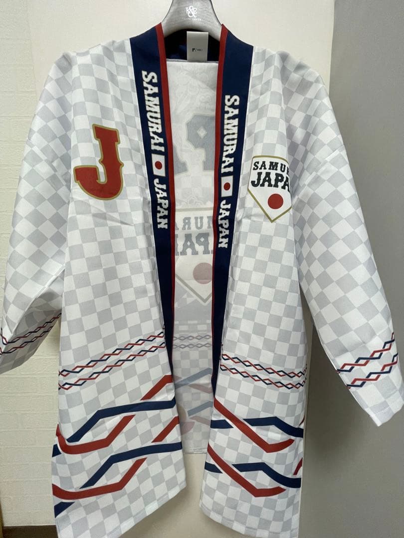 【美品】大人1&子供1 セット　WBC 2026 法被 はっぴ(無双) ホワイト