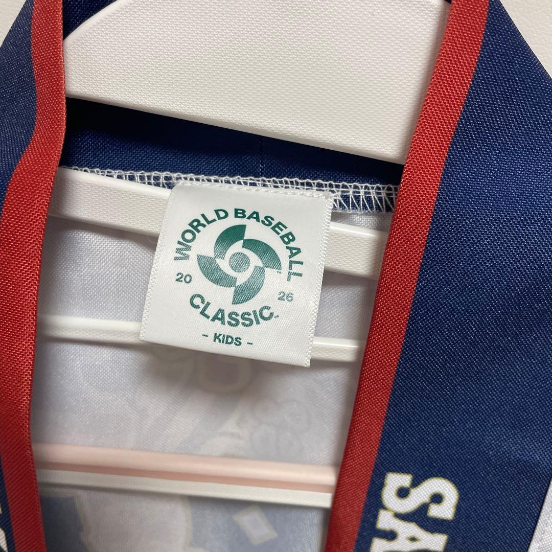 【美品】大人1&子供1 セット　WBC 2026 法被 はっぴ(無双) ホワイト