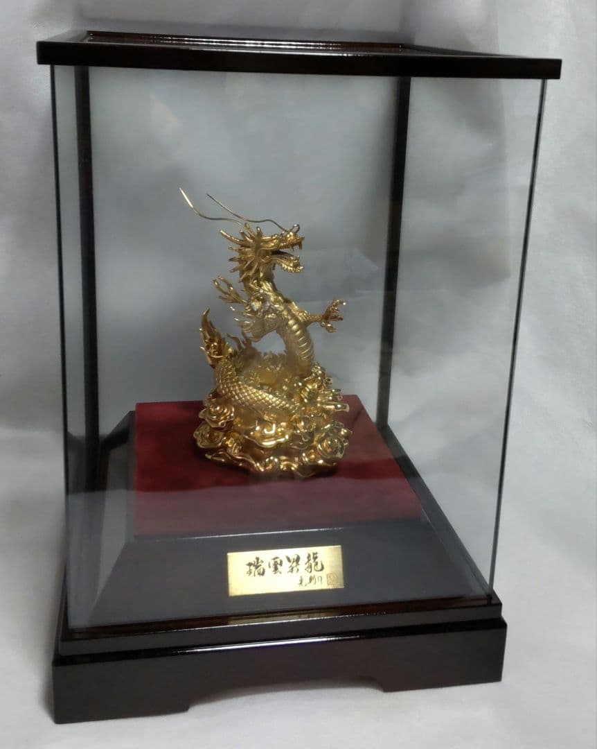 瑞雲昇龍 ドラコン 置物 〖大淵 光則〗作
