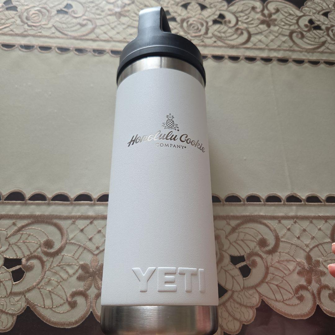 け*ん様 YETI ×HonoluluCookieステンレスボトル ホワイト