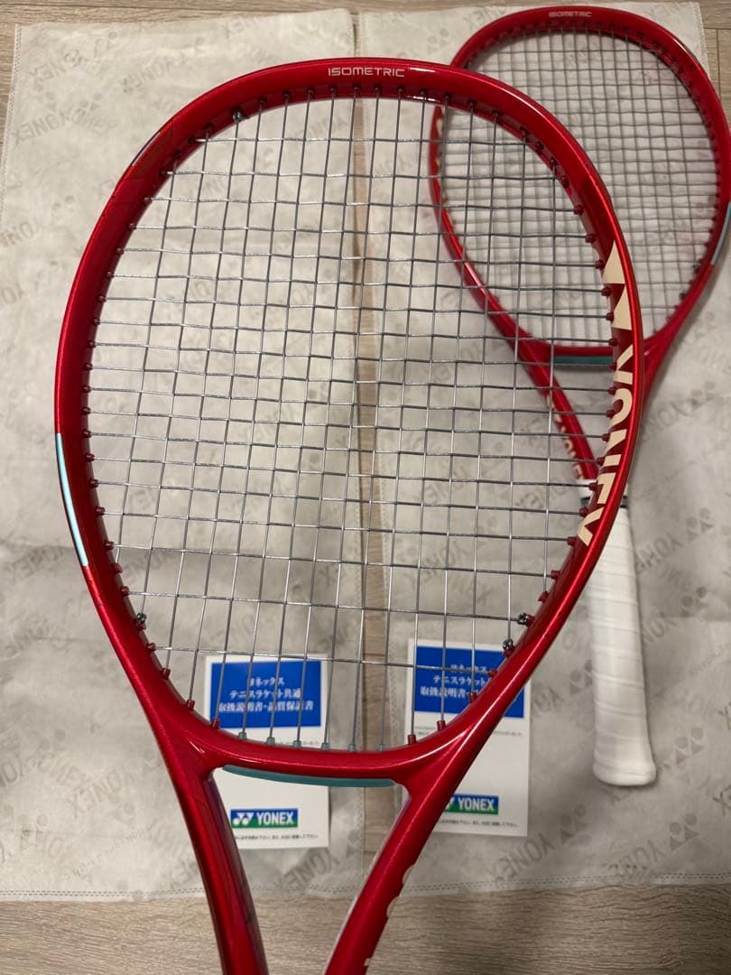 新品未使用と試打のみ 二本組 YONEX VCORE 100 08 G3