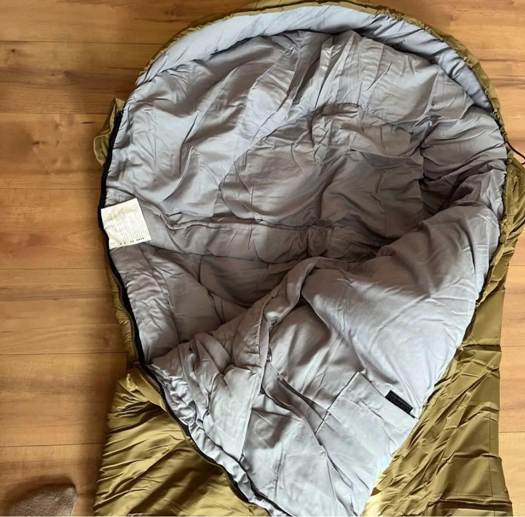 【新品未使用】BUNDOK 寝袋 BDK-61 ダークブラウン 220x85cm