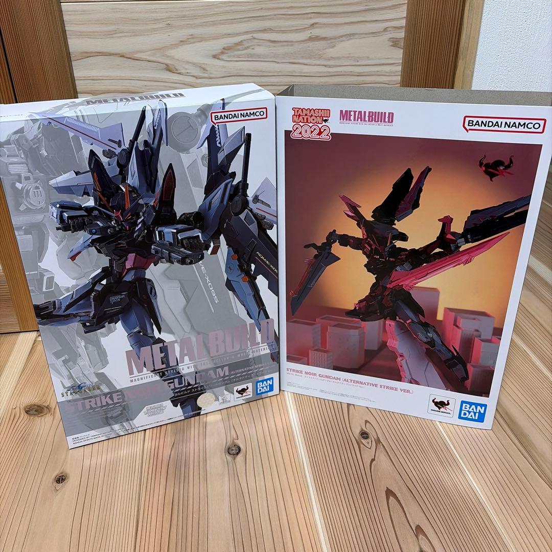 BANDAI L BUILD ストライク ノワール メタルビルド