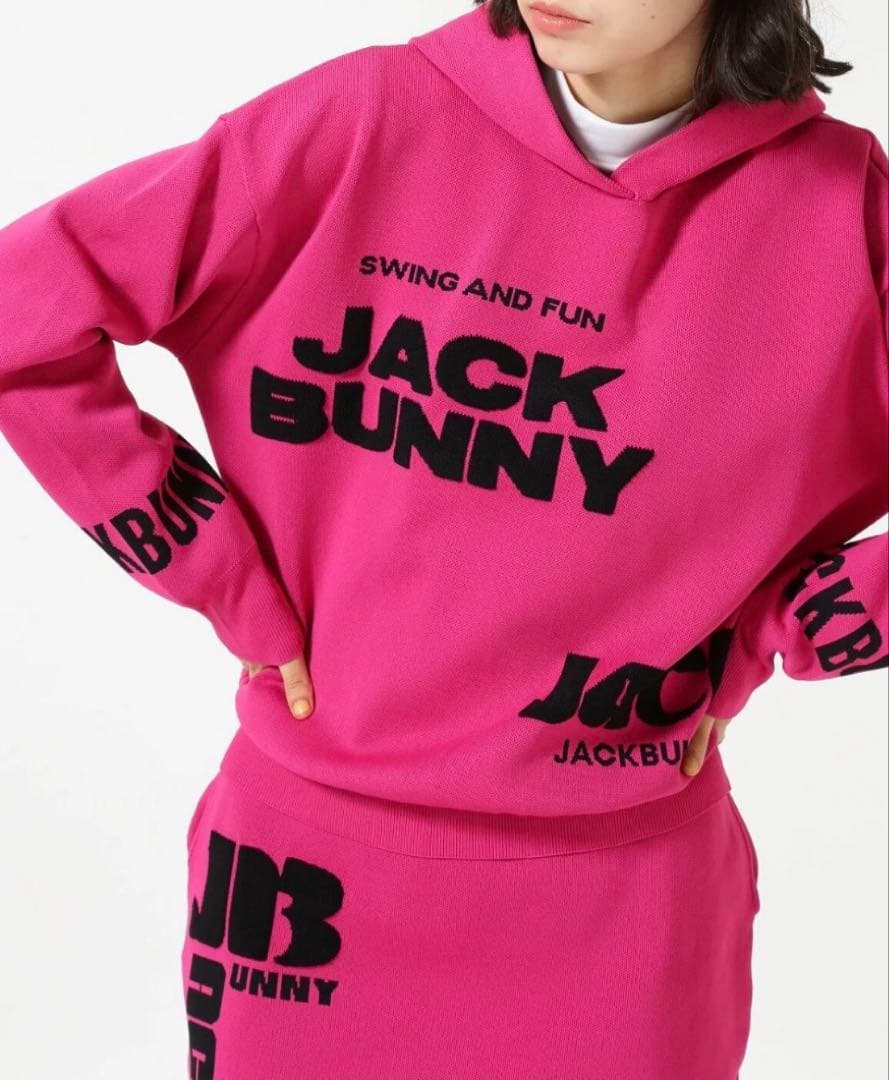 JACK BUNNY フード付きセーター ピンク 1 ユニセックス