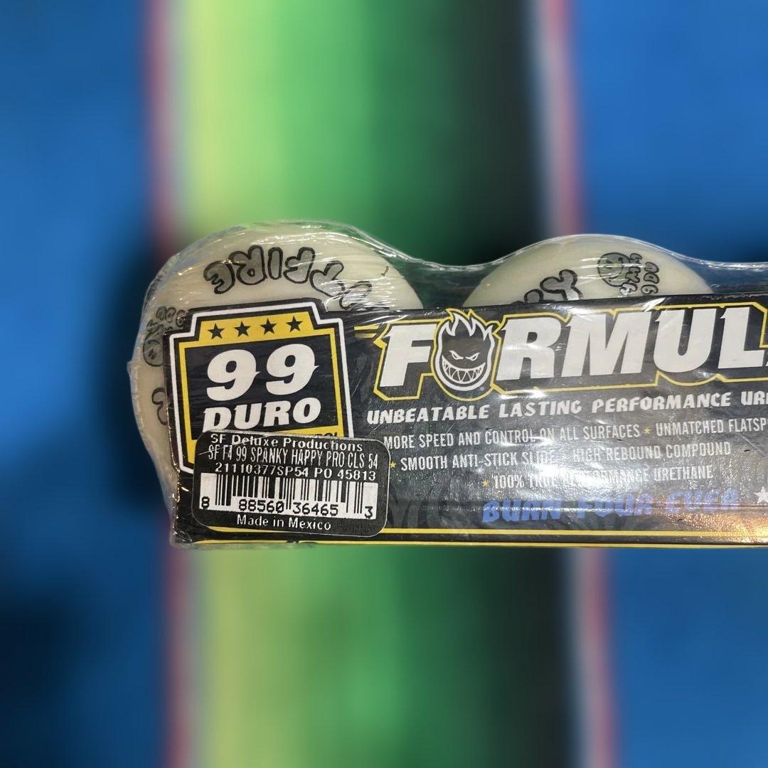 スケートボード SPITFIRE FORMULA FOUR 99DURO 54mm