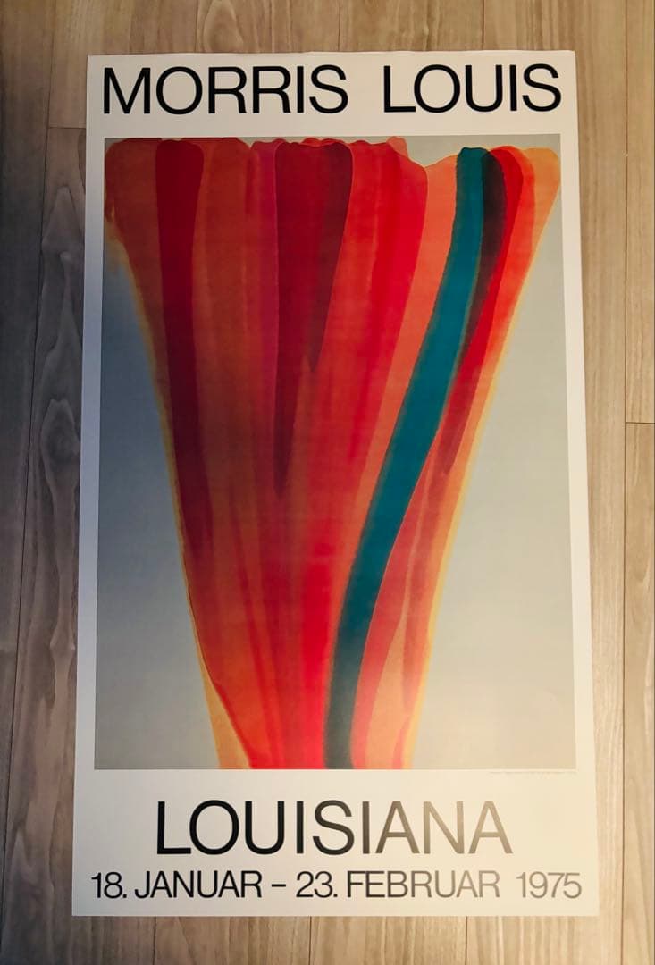 国内未入荷 Morris Louis Louisiana 1975 Poster