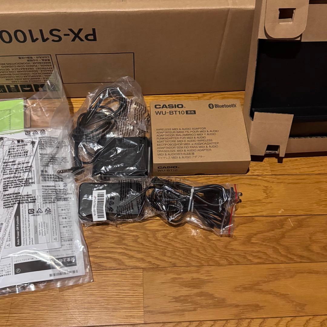 美品 カシオ CASIO PX-S1100 BK 付属品完備