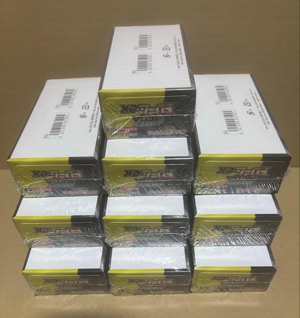 ポケモンカードゲームMEGA ドリームex シュリンク付き　10BOX