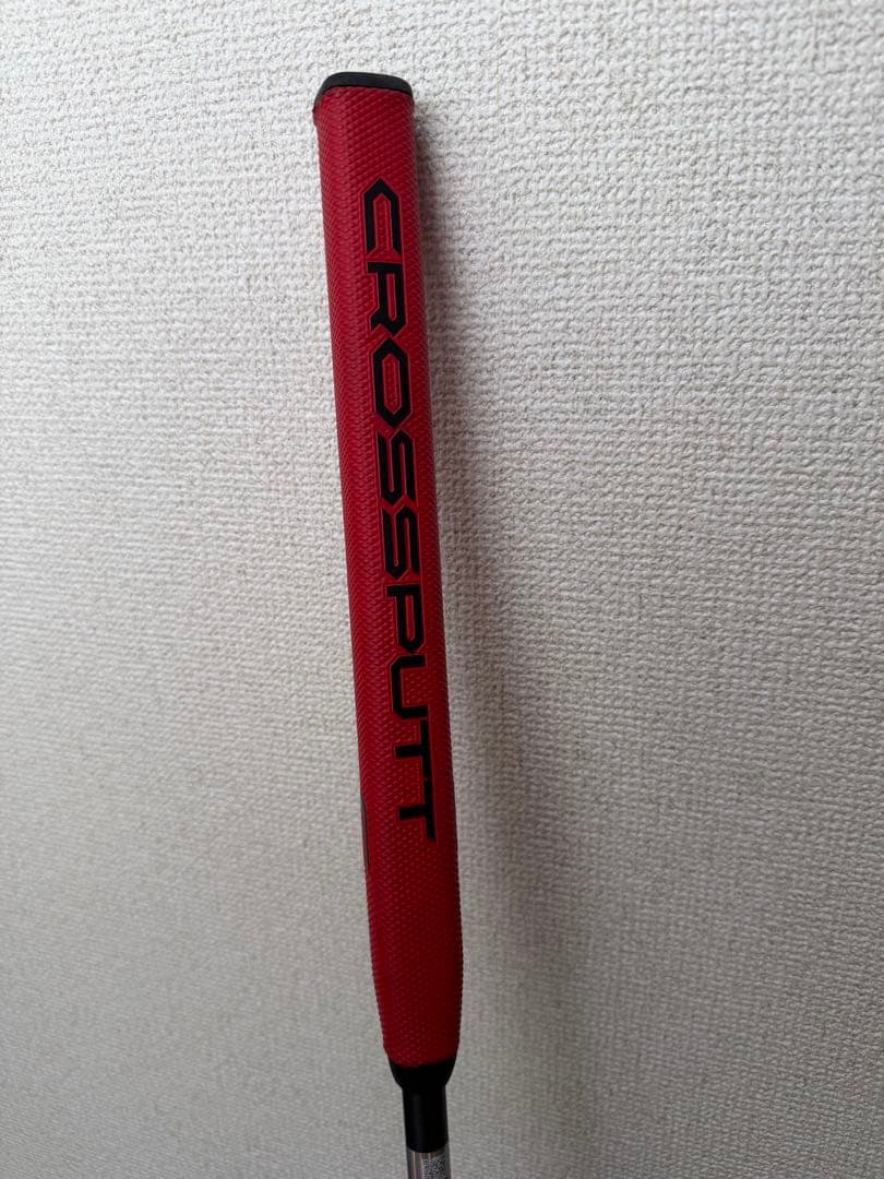 CROSSPUTT 33インチ パター レッドグリップ