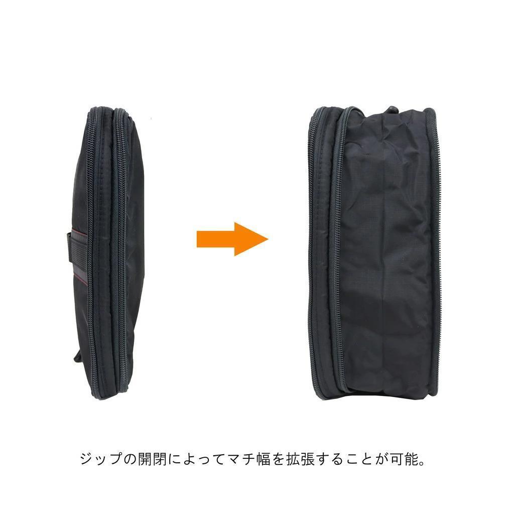 ブリーフィングゴルフEXPAND POUCHエクスパンドポーチ M ライトグレー