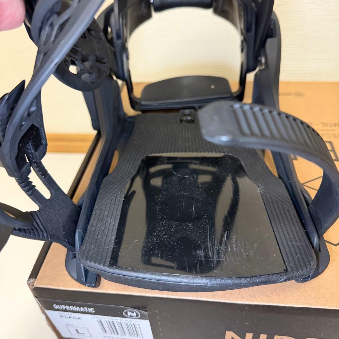 NIDECKER SUPERMATIC ナイデッカー L 黒 ビンディング