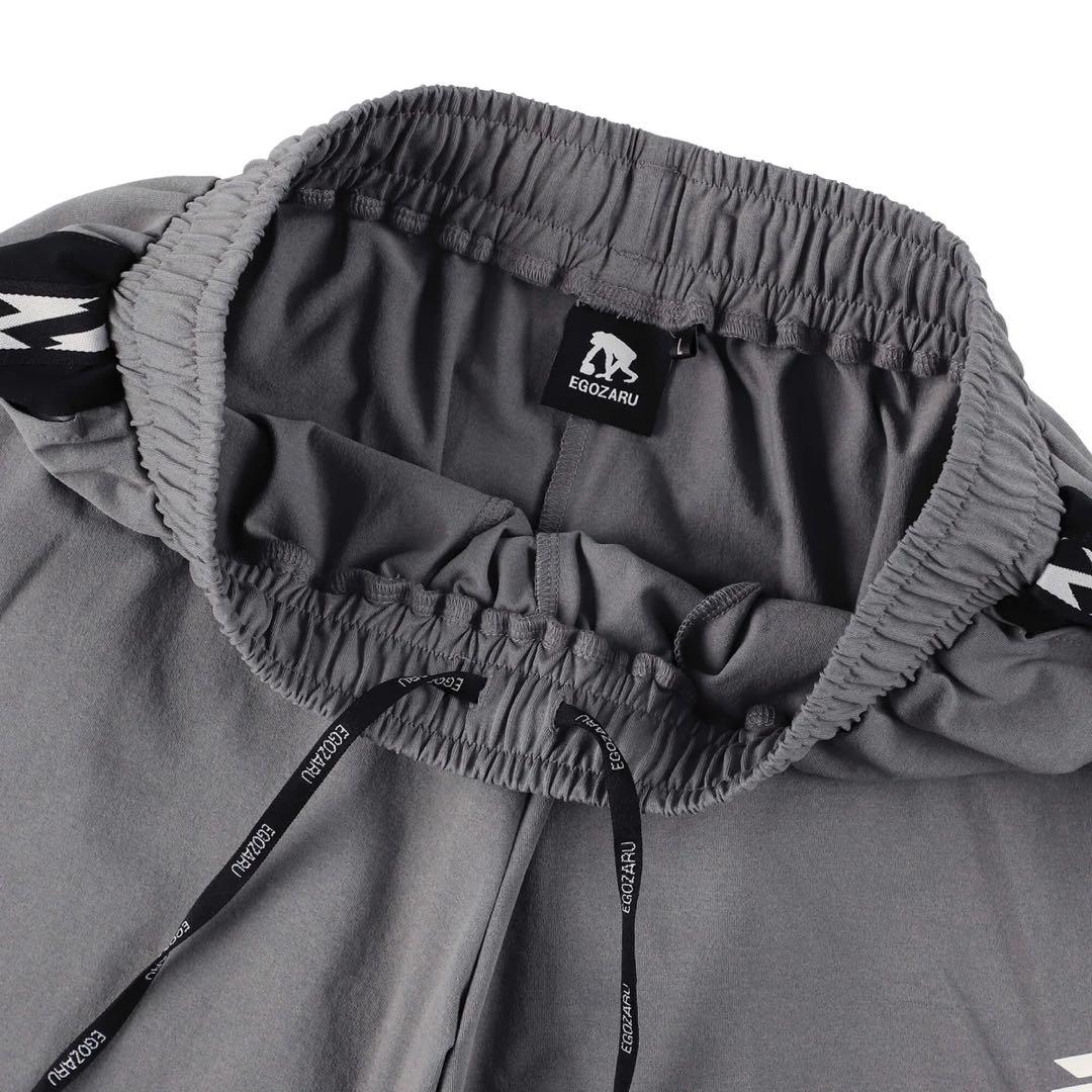 新品　XL エゴザル　EGOZARU ショートパンツ　バスパン　グレー