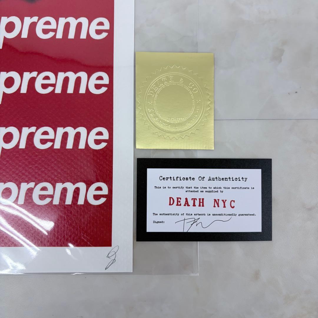 DEATH NYC マリリンモンロー 限定 現代アート 直筆サイン