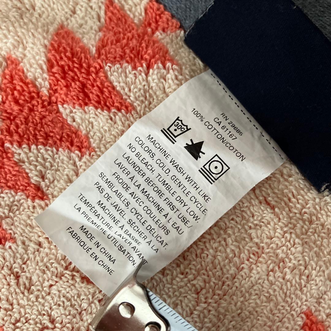 Pendleton コットン100%ブランケット オレンジ99×167cm